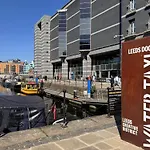 2 Bed Leeds Dock Apartment Balcony And River View