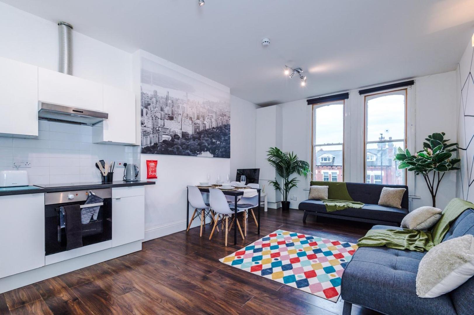 Apartment Spacious Centre Retreat In Leeds Centre