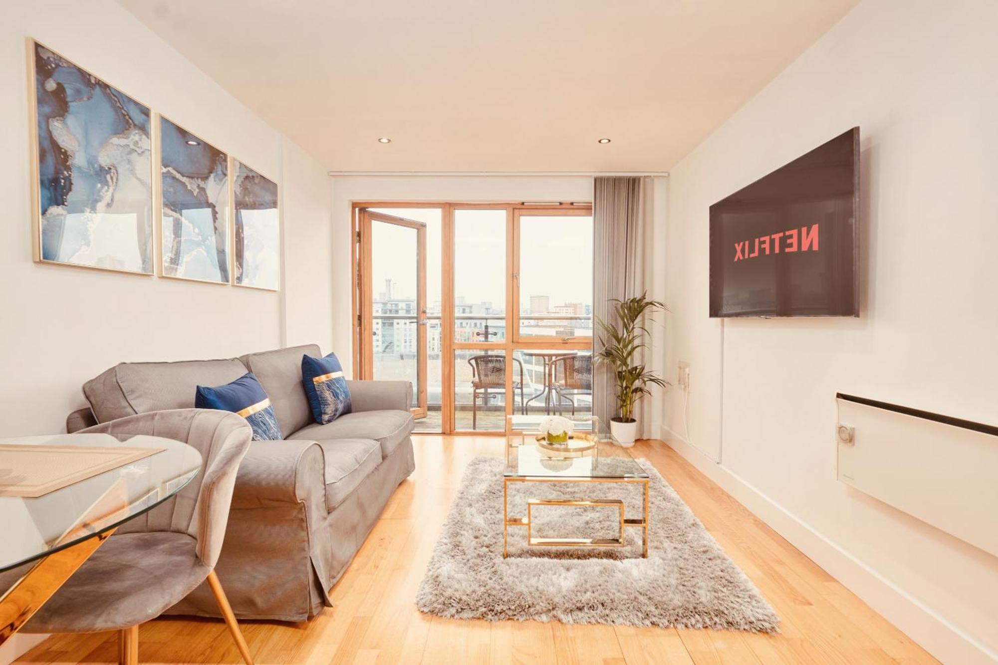 Deluxe Apt, River Canal View& Free Parking! Leeds (West Yorkshire)