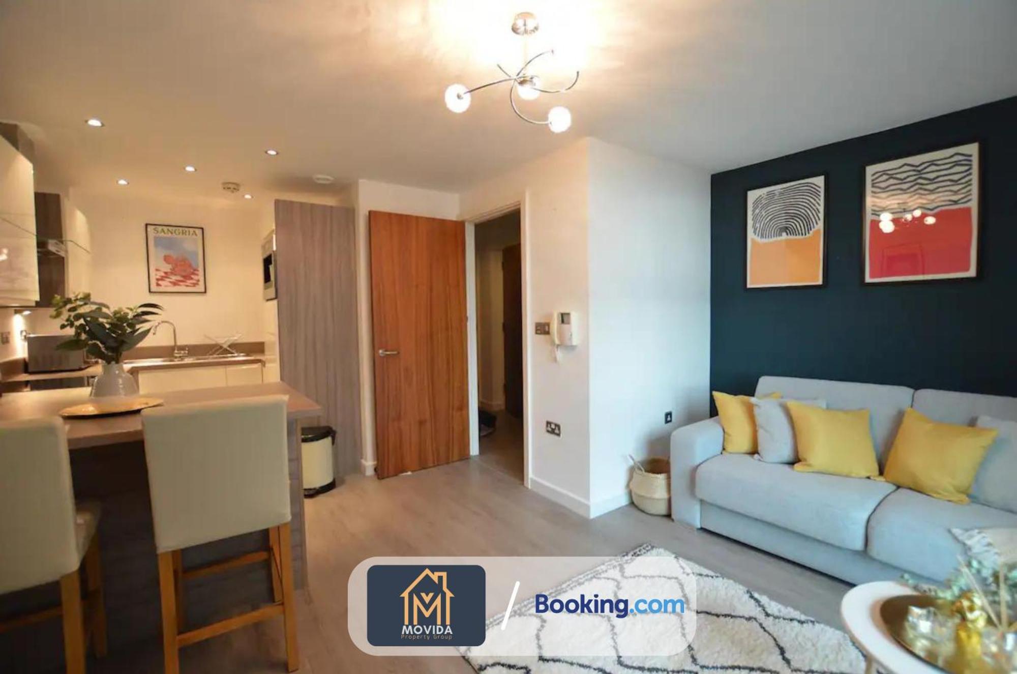 Apartment Beautiful Next To Lgi By Movida Group Short Lets & Serviced *