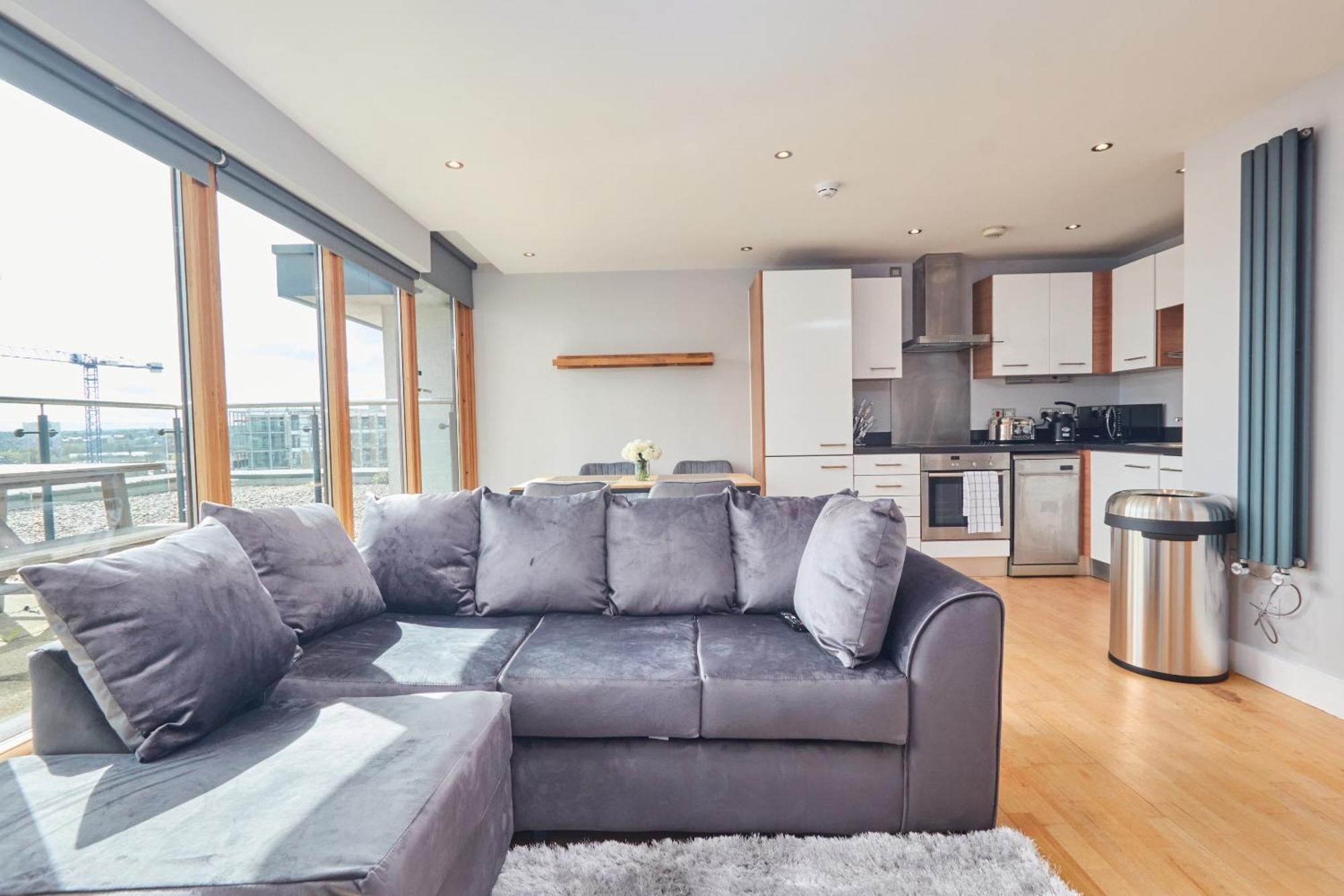 King Penthouse View&free Parking! Leeds (West Yorkshire)