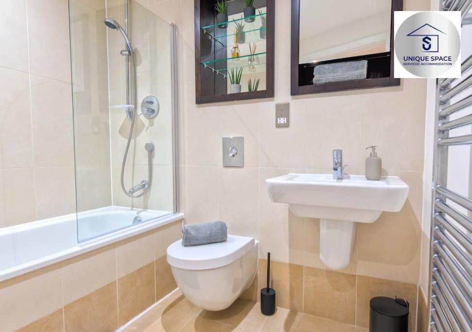 Apartment ✪leisure Stay✪relocation Or Business Stay✪1bed - Free Secure Parking Space *