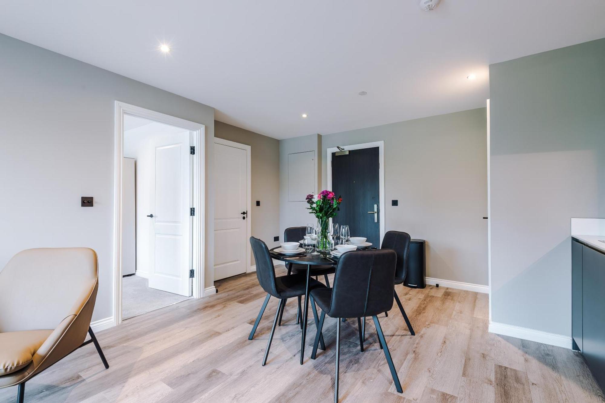 Apartment Stylish Leeds Centre Flat - Free Parking