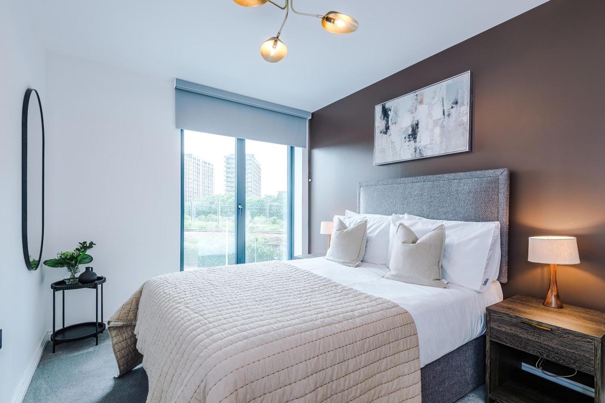 Apartment Stylish Leeds Centre Flat - Free Parking *