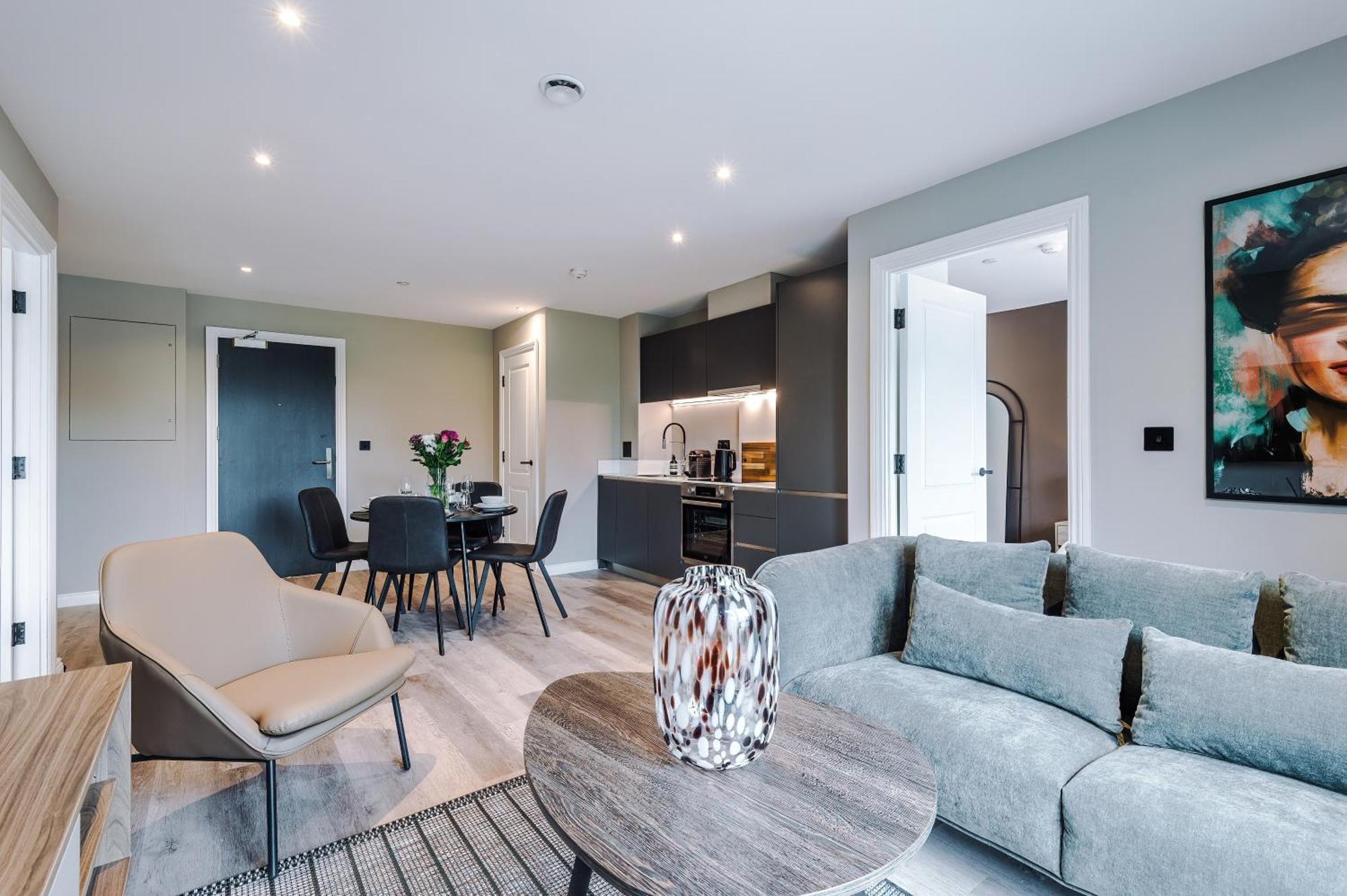 Apartment Stylish Leeds Centre Flat - Free Parking