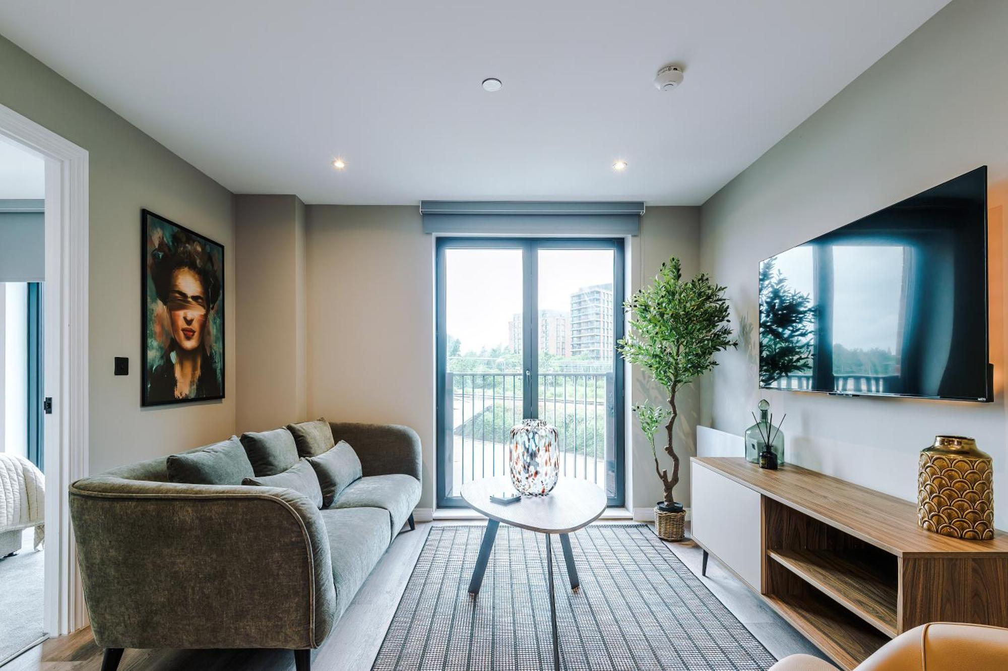 Apartment Stylish Leeds Centre Flat - Free Parking