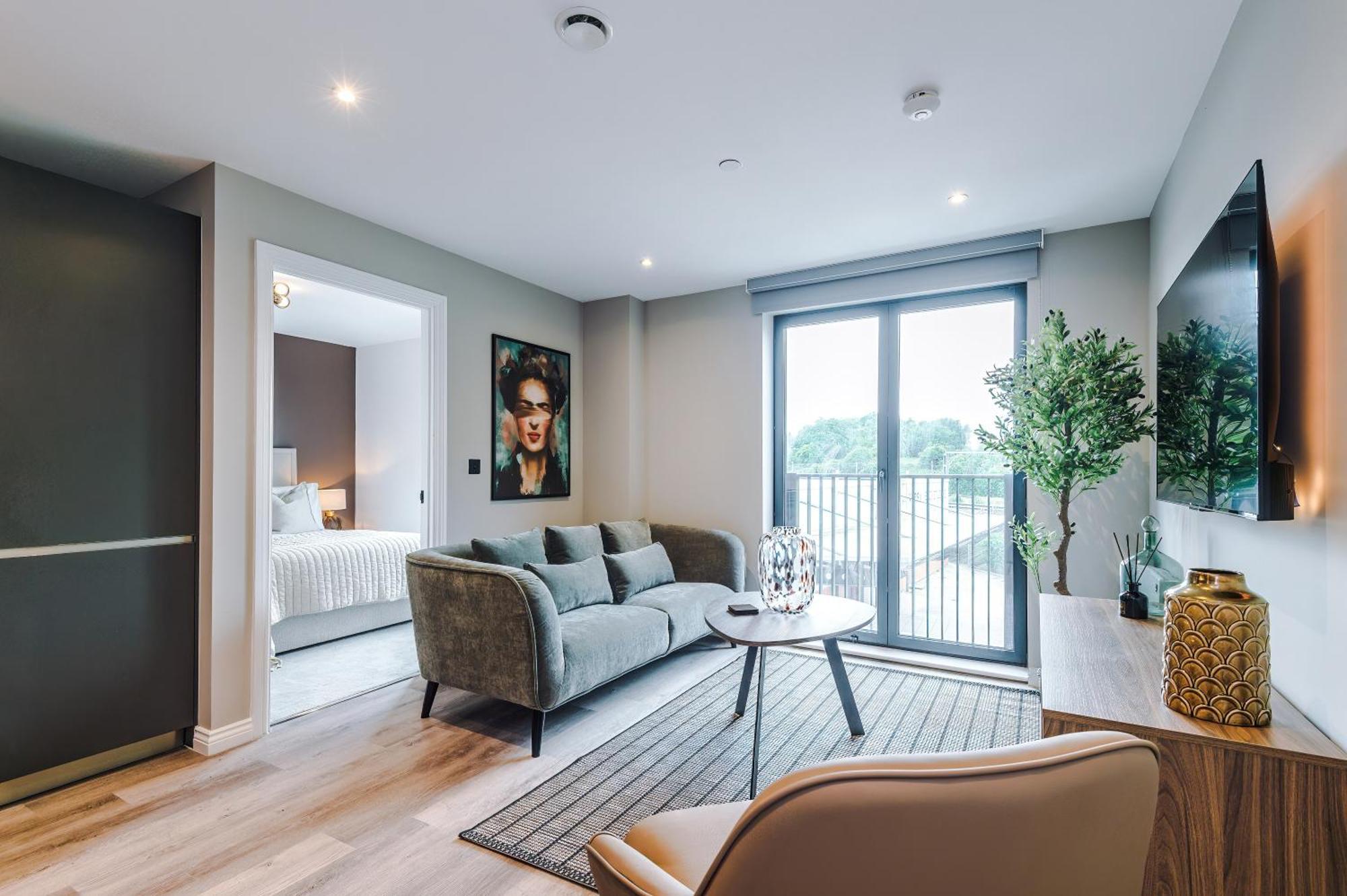 Stylish Leeds Centre Flat - Free Parking Apartment *