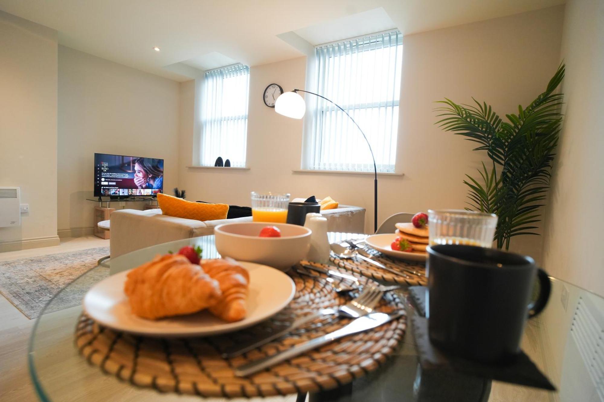Spacious Leeds City Centre Apartment, Netflix,Fast Wifi,Coffee Machine Apartment *