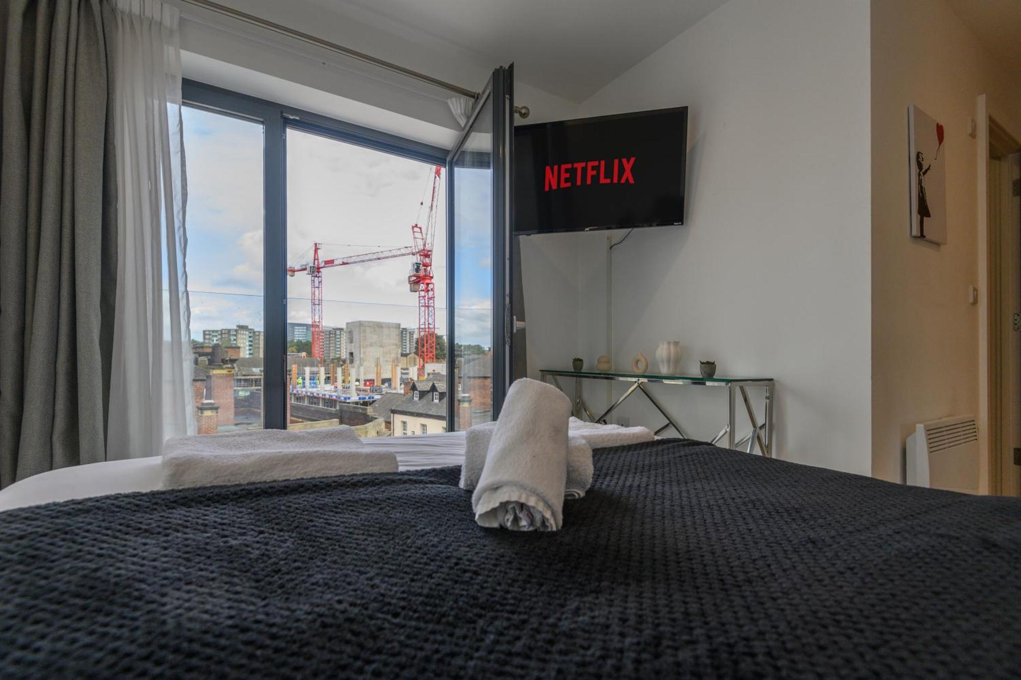Apartment Luxury 3-bed, 3-bath Penthouse - Leeds Centre - Underground Parking Leeds (West Yorkshire)