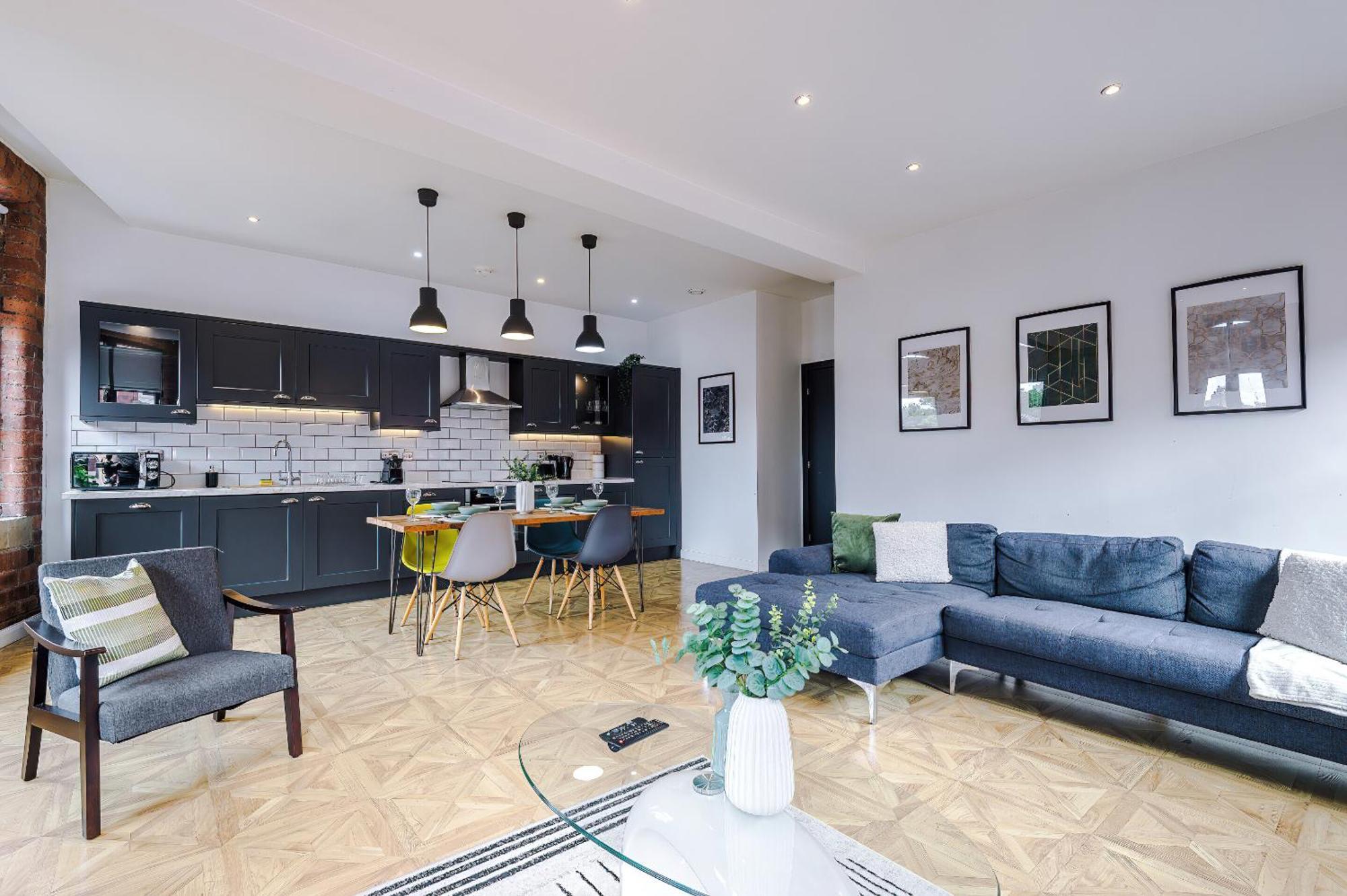 Apartment Luxury Panoramic View With 2 King Beds Leeds (West Yorkshire)