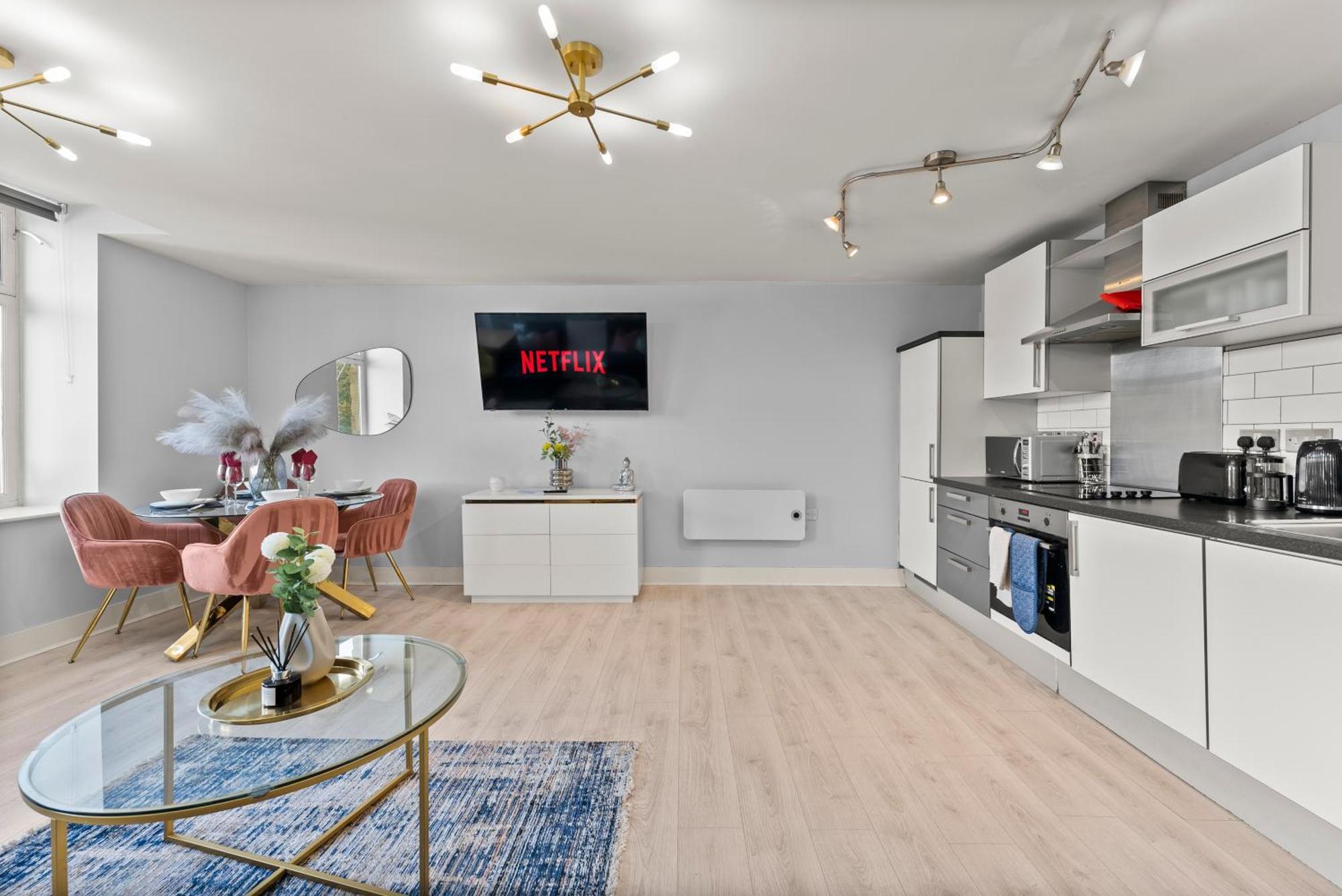 Apartment 30 Percent Off! Stylish In Dewsbury -close To Leeds