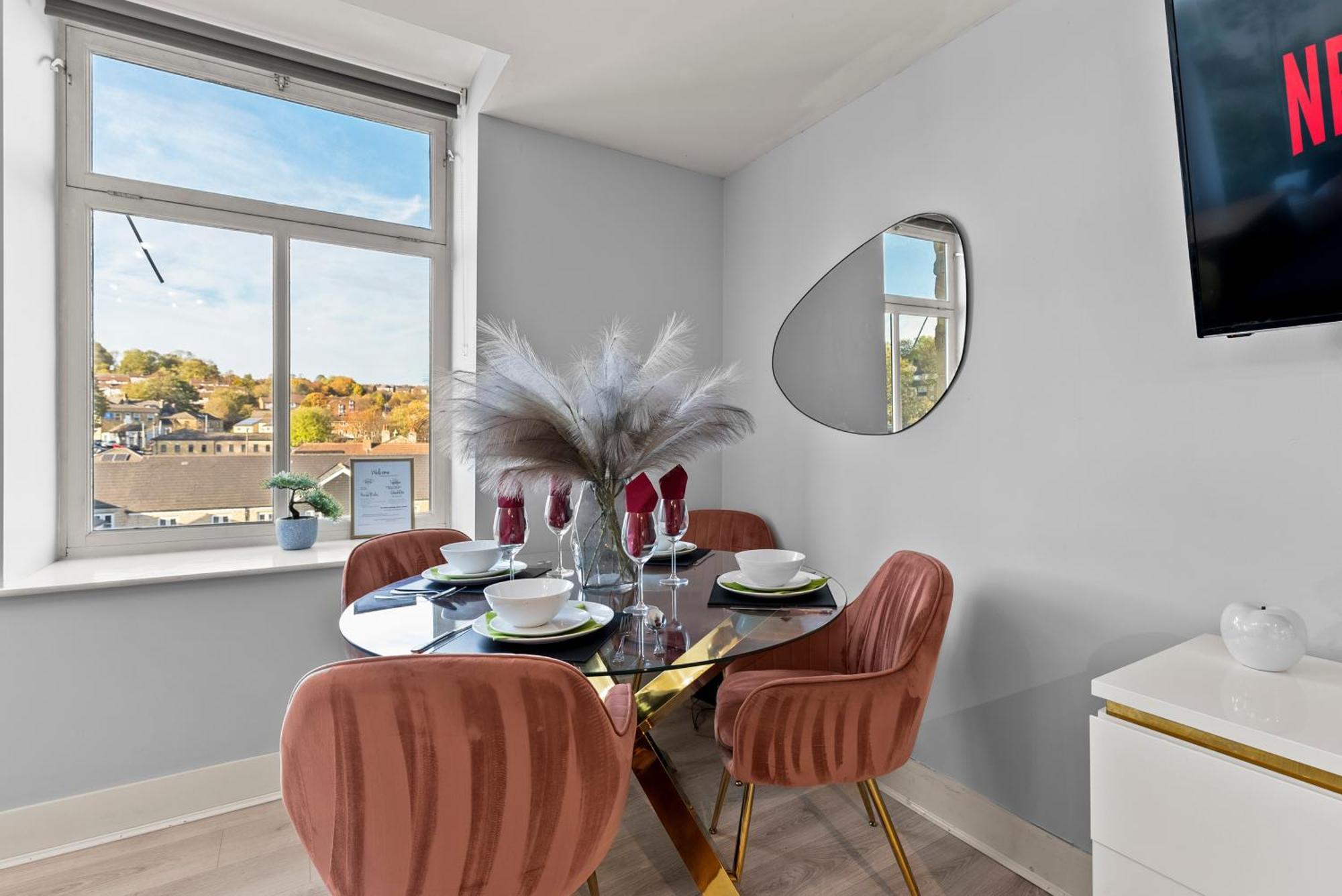 Apartment 30 Percent Off! Stylish In Dewsbury -close To Leeds *