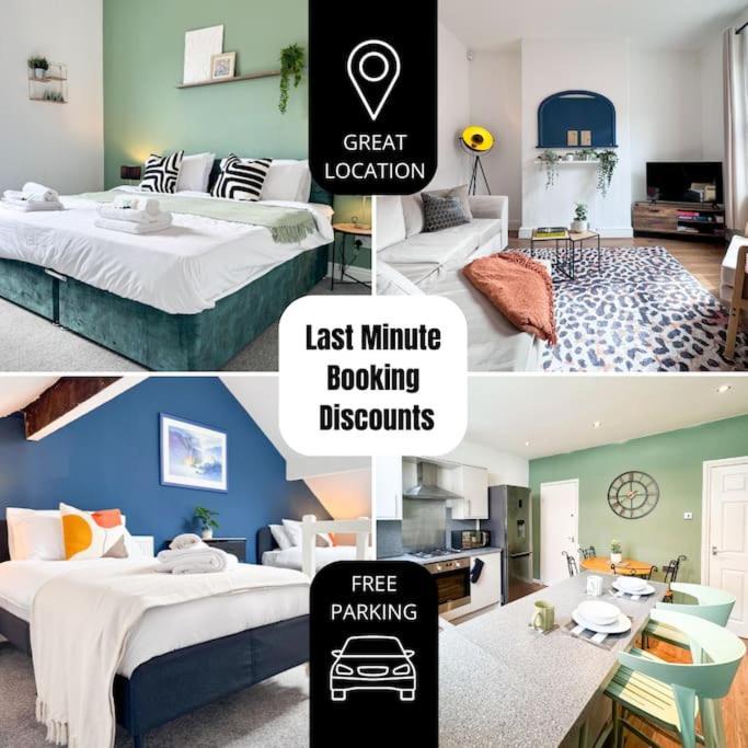 3 Bedroom House - Free Parking - Fast Wifi Holiday home *
