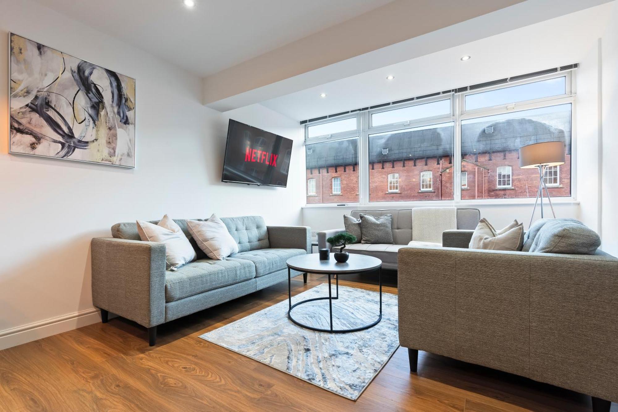 Apartment Modern Flat - Sleeps 4 - Parking Leeds (West Yorkshire)