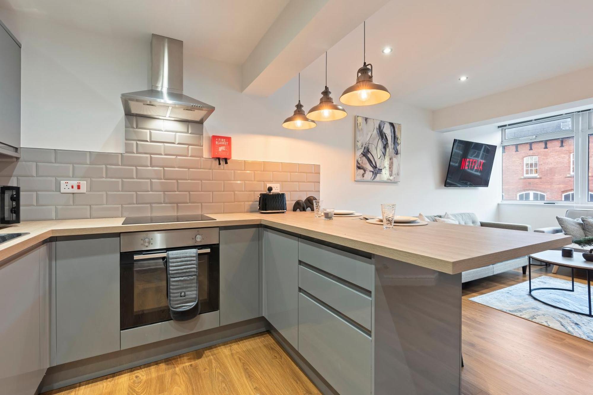 Modern Flat - Sleeps 4 - Parking Leeds (West Yorkshire)