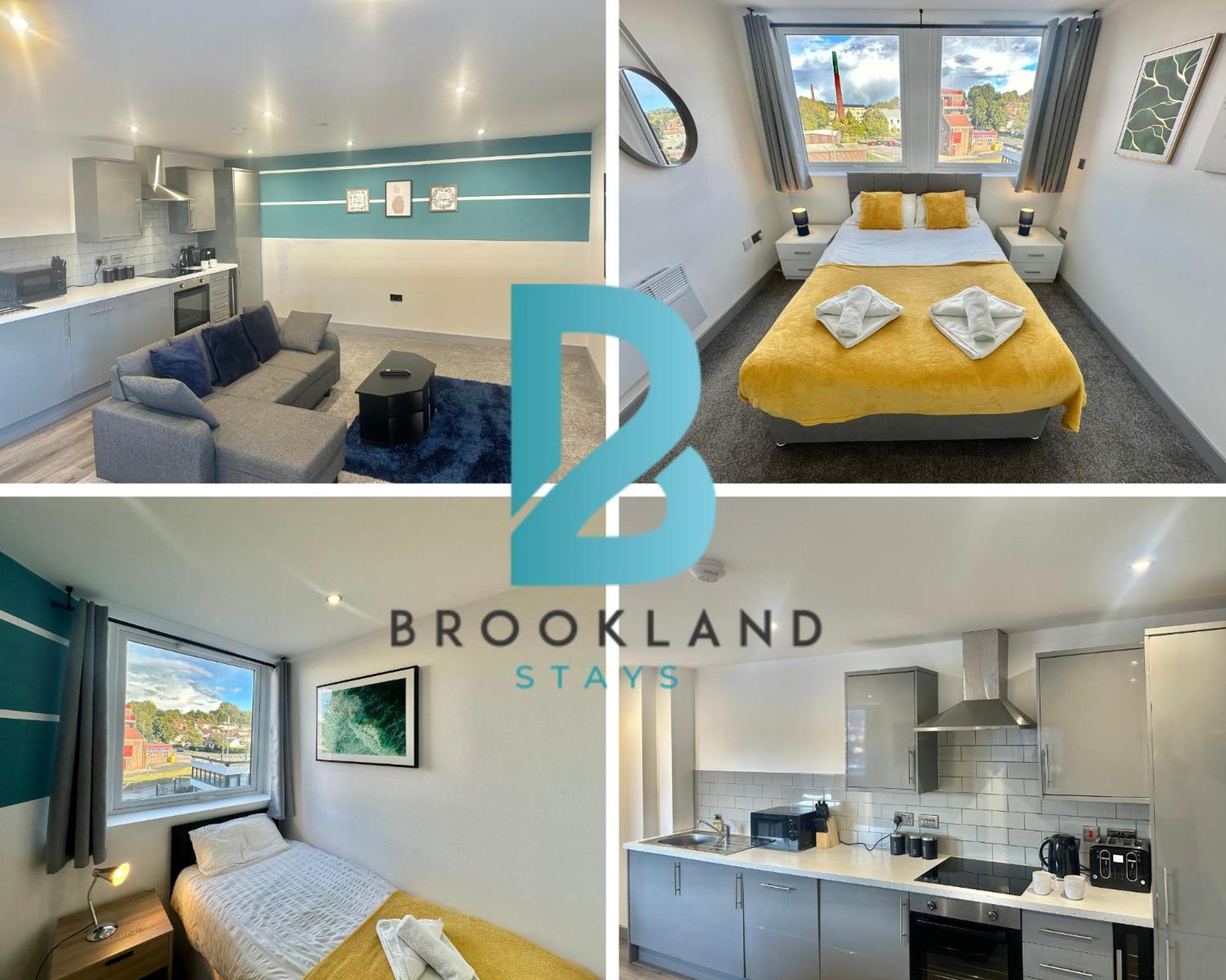 Two Bedroom Flat By Brookland Serviced Short Lets With Free Wifi Apartment Leeds (West Yorkshire)