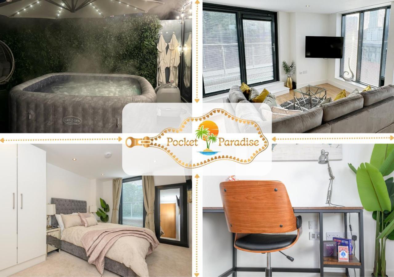 Luxury Penthouse With Private Hot Tub Overlooking Leeds Centre