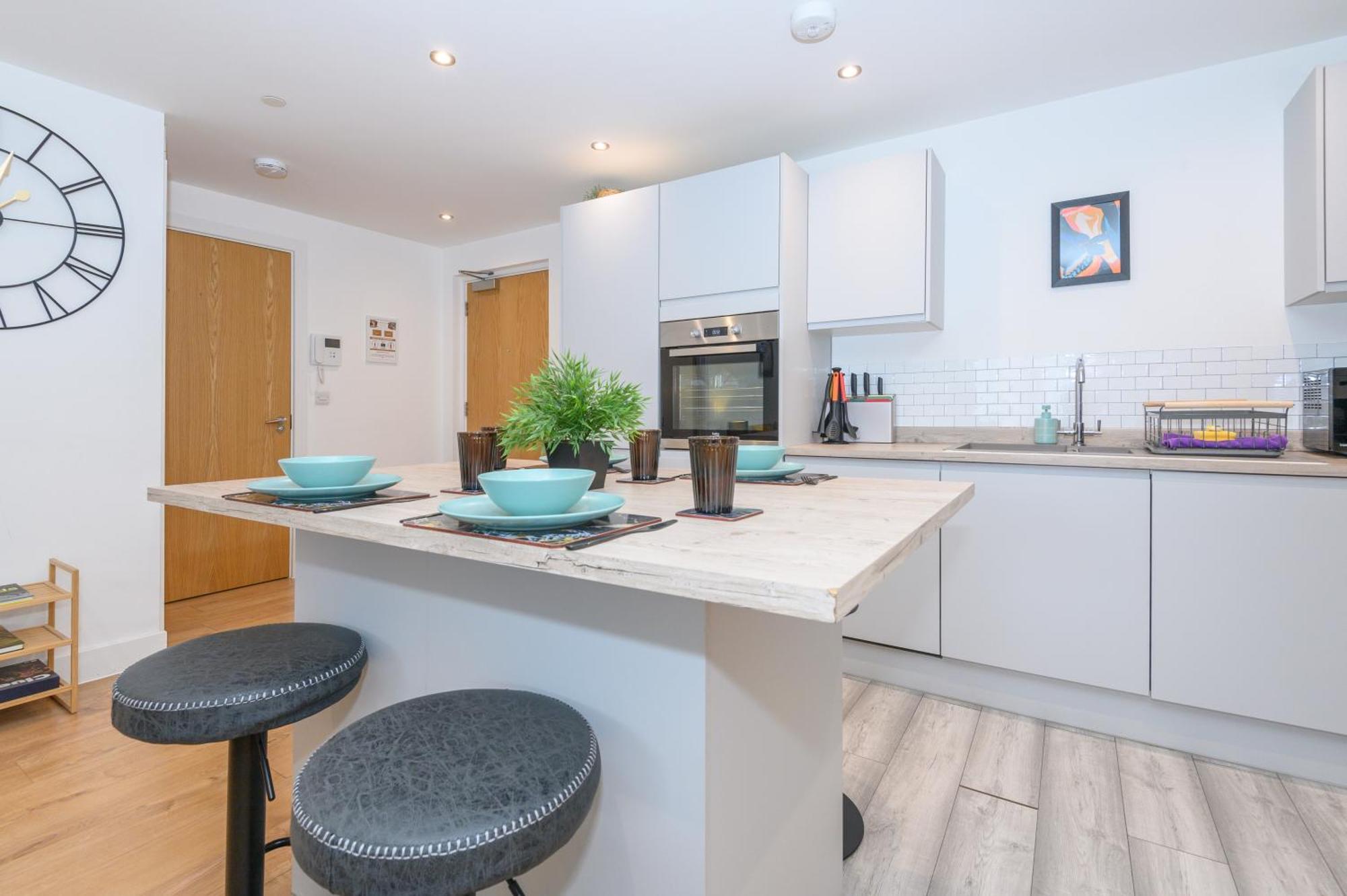 Apartment 2-bedroom With 2 En-suite - Leeds Centre With Underground Parking Leeds (West Yorkshire)