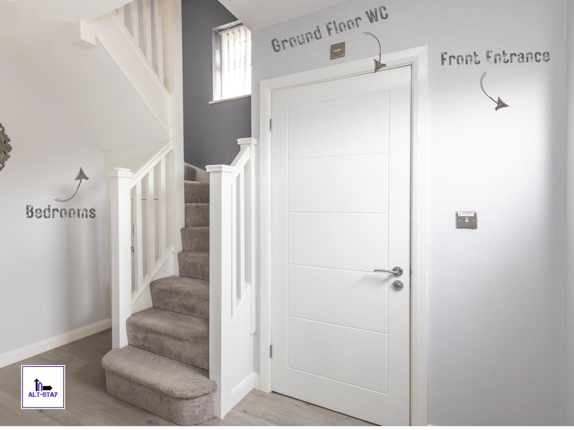 Holiday home Alt-Stay West Leeds - 3 Bed - 10 Percent Off Monthly - Contractors, Insurance, Relocation - Long Stays Welcome *