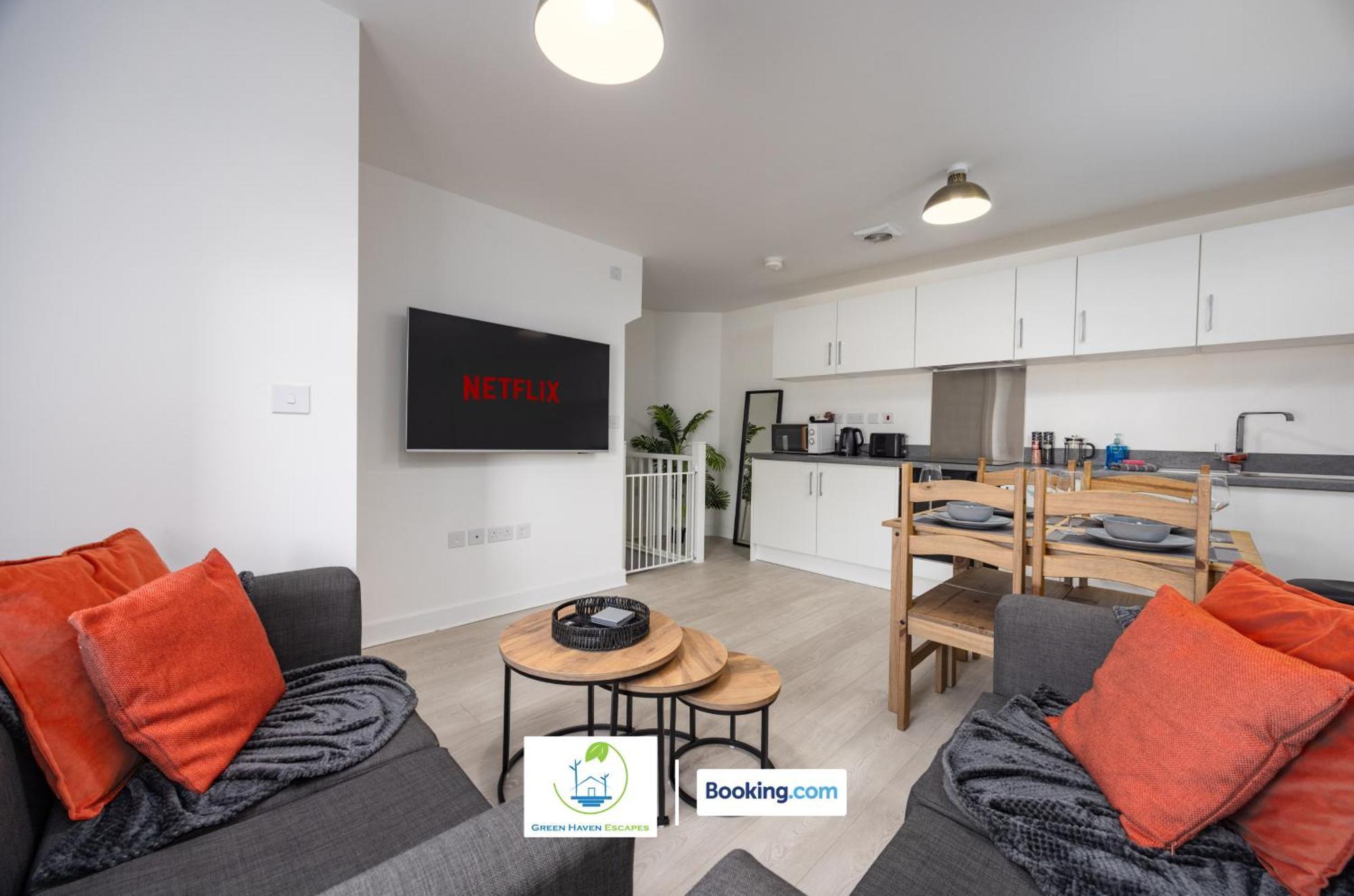 Apartment Cosy Retreat By Green Haven Escapes With Free Off-Street Parking In Seacroft *