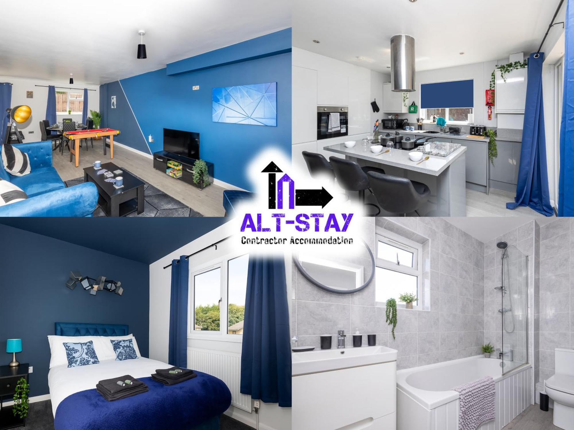 Holiday home Alt-stay Leeds, M621 Junction 1 - Free Parking & Fast Wi-fi - Pool Table - Master En-suite - Ideal For Contractors & Long Leeds (West Yorkshire)