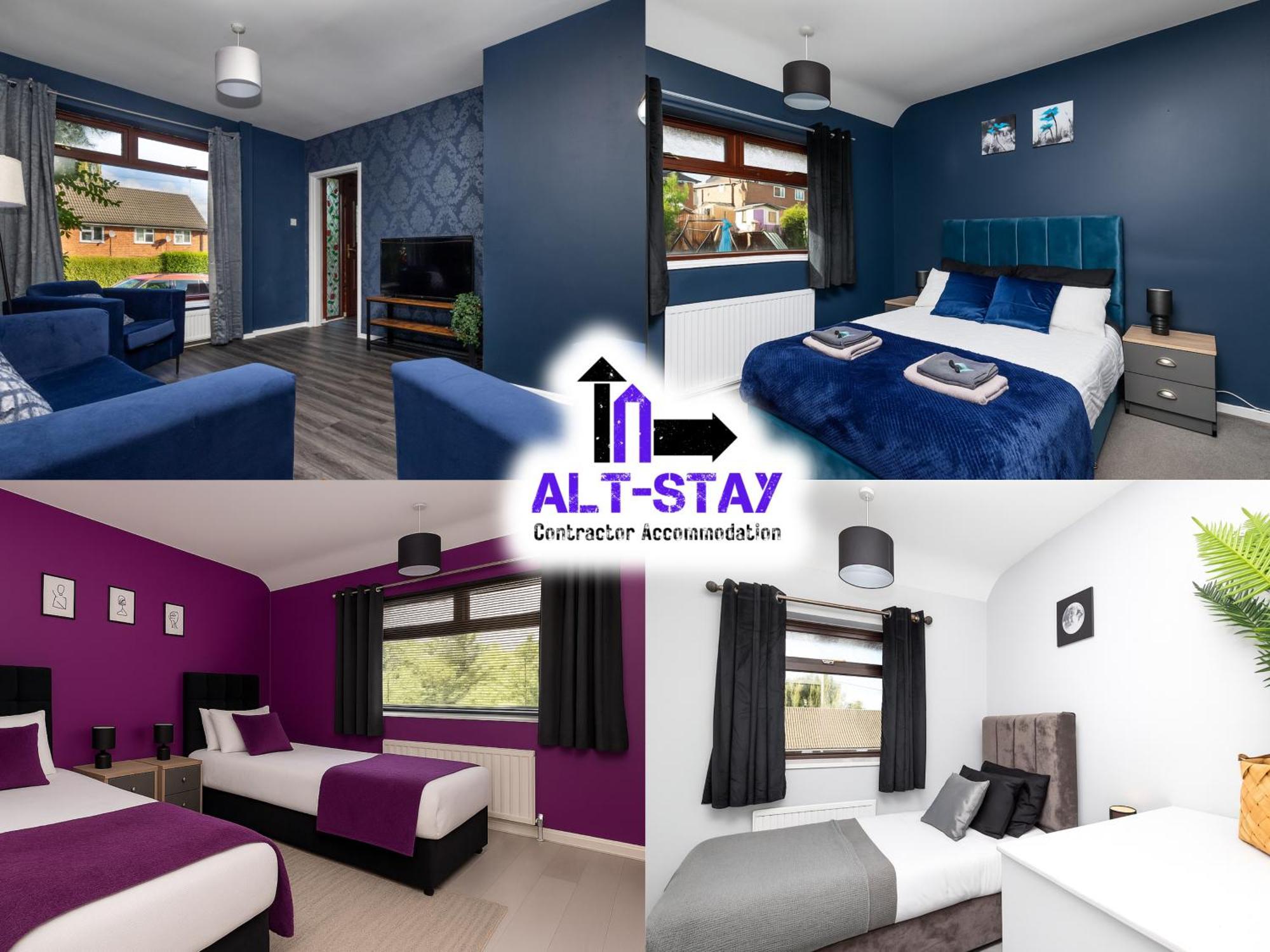 Alt-stay Leeds, M1 Junction 45 Skelton - Ideal For Contractors - Parking & Fast Fibre Wi-fi - Long Welcome Leeds (West Yorkshire)
