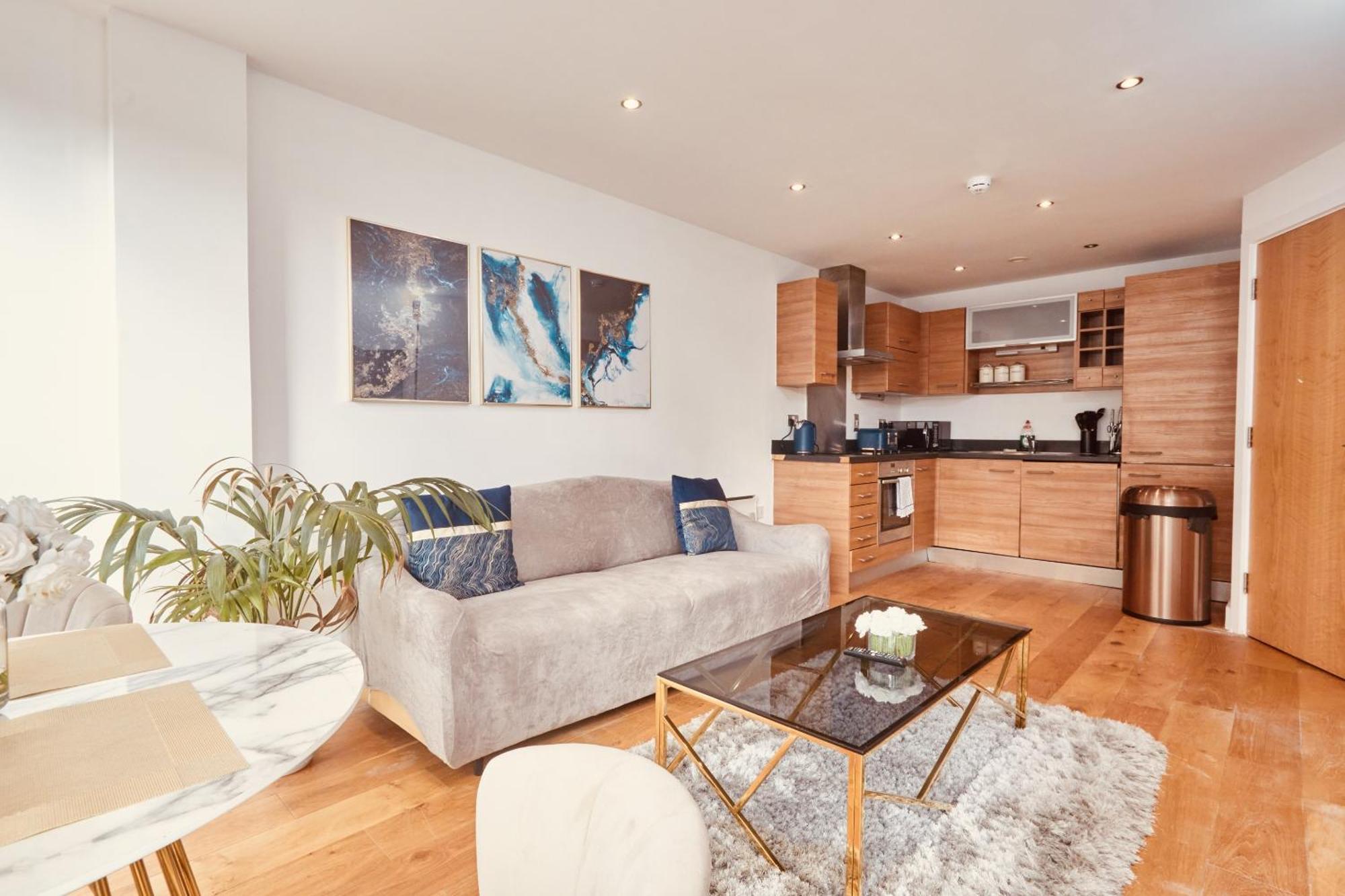 Apartment Leeds Dock Apt&free Secure Parking! *