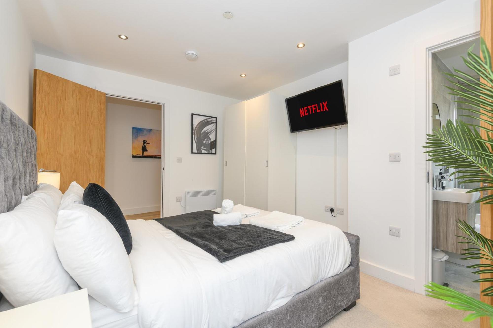 Apartment Luxury 3-bed, 3-bath Penthouse - Leeds Centre - Underground Parking Leeds (West Yorkshire)