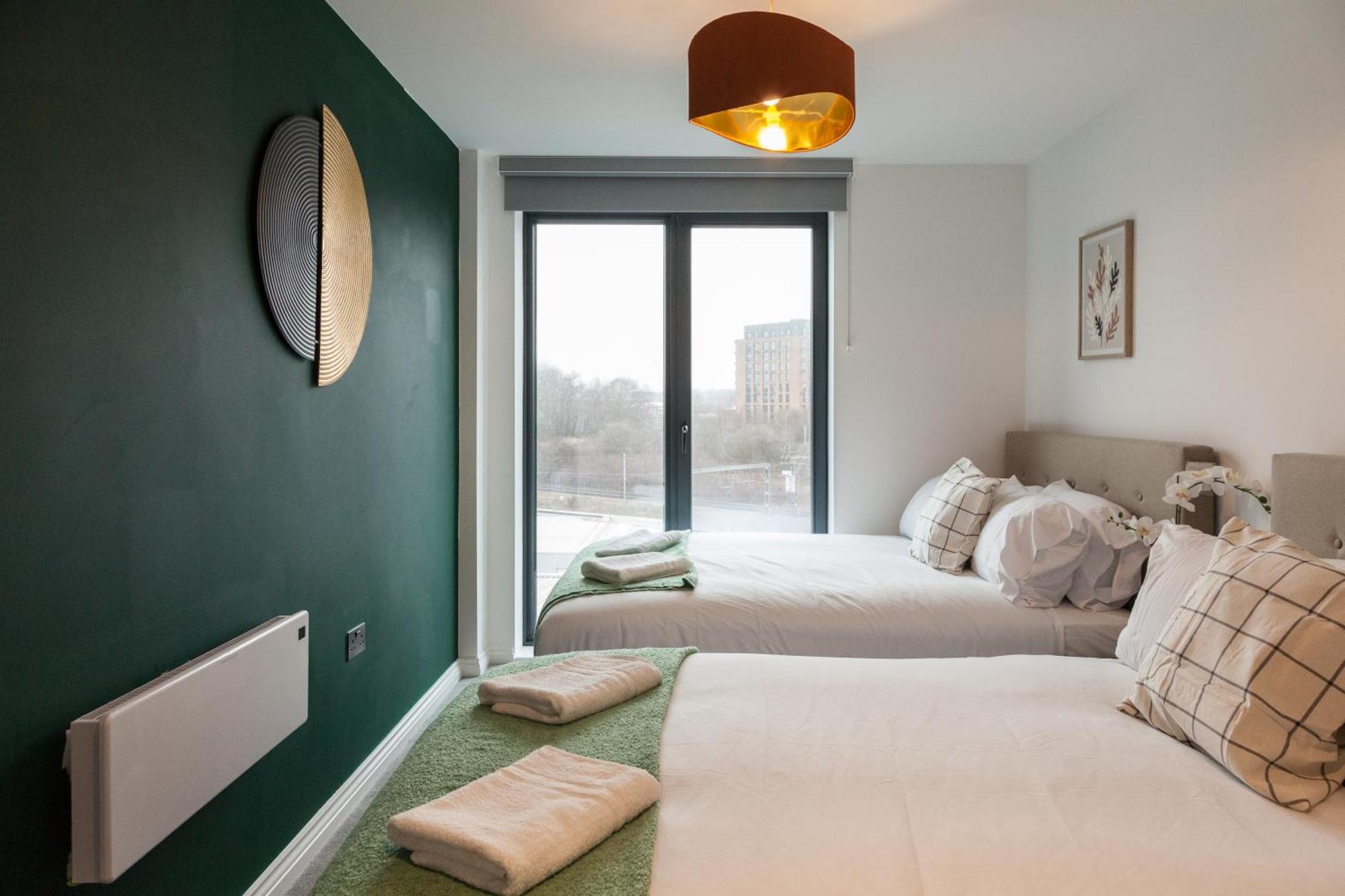 Apartment Springwell Gardens Near Leeds Station & Centre
