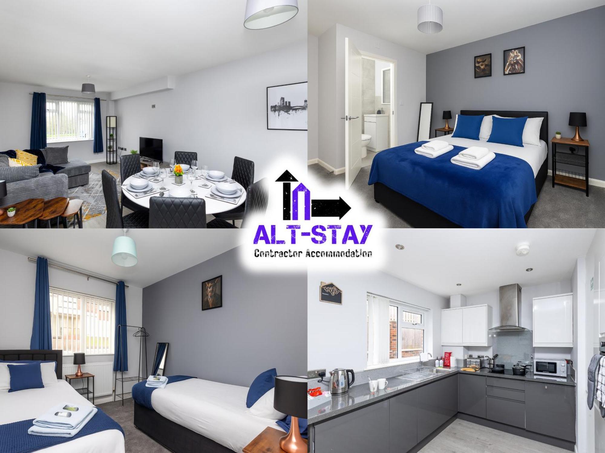 Holiday home Alt-stay Leeds, M621 Junction 1 - Free Parking & Fast Wi-fi - Fussball Table - Master En-suite - Idea For Contractors & Long