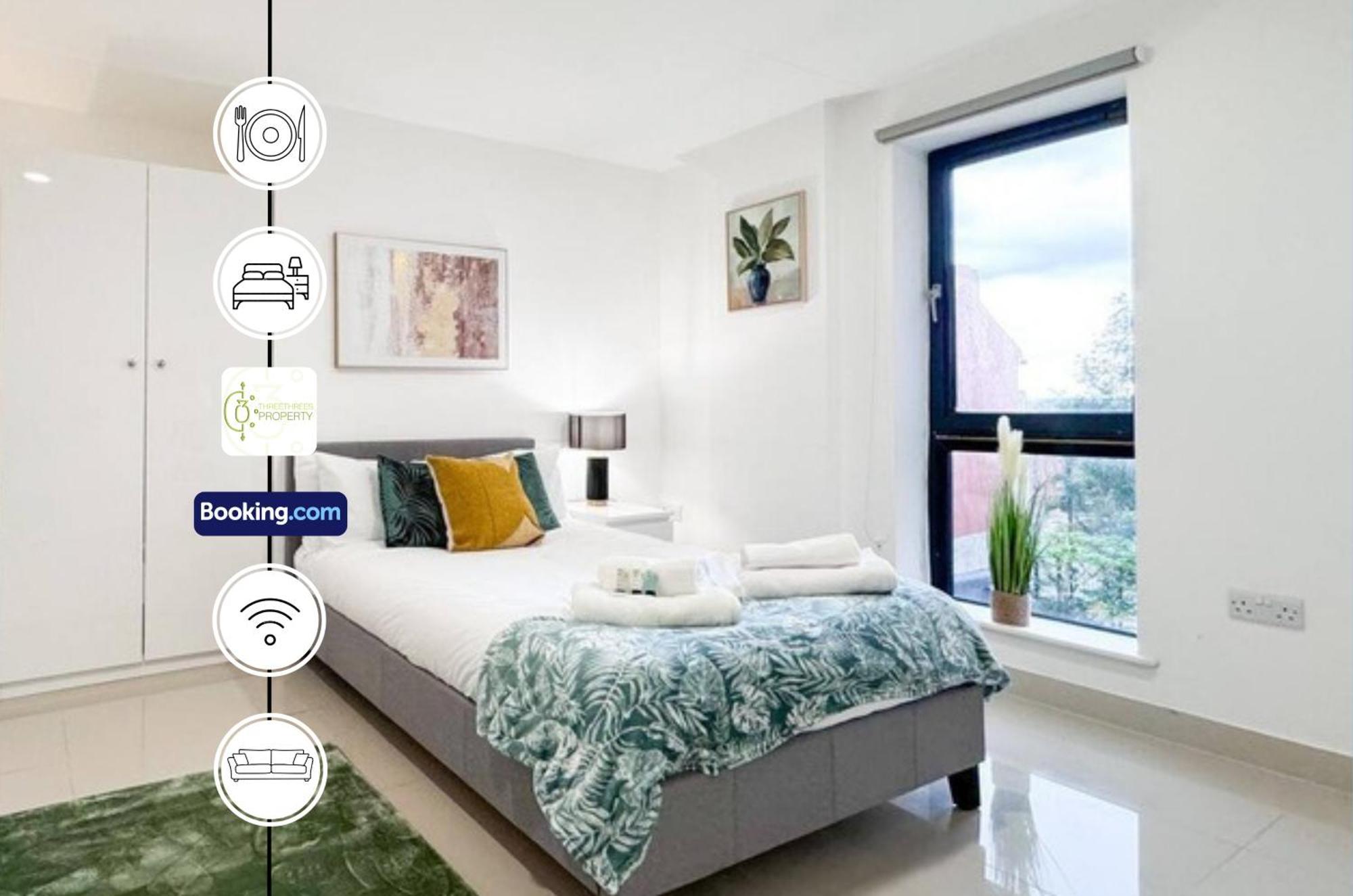 3 Bedroom Apt By Threethreethreesproperty Short Lets & Serviced Accommodation Leeds With Wi-Fi & Parking Apartment Leeds (West Yorkshire)