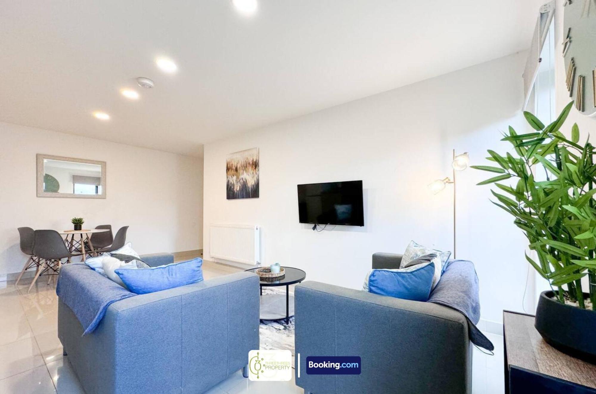 3 Bedroom Apt By Threethreethreesproperty Short Lets & Serviced Accommodation Leeds With Wi-Fi & Parking Apartment Leeds (West Yorkshire)