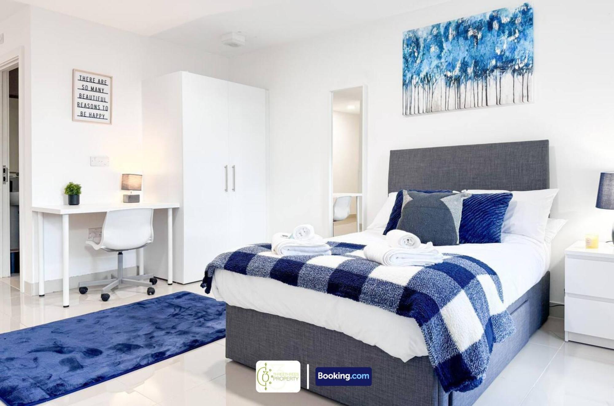 3 Bedroom Apt By Threethreethreesproperty Short Lets & Serviced Accommodation Leeds With Wi-Fi & Parking