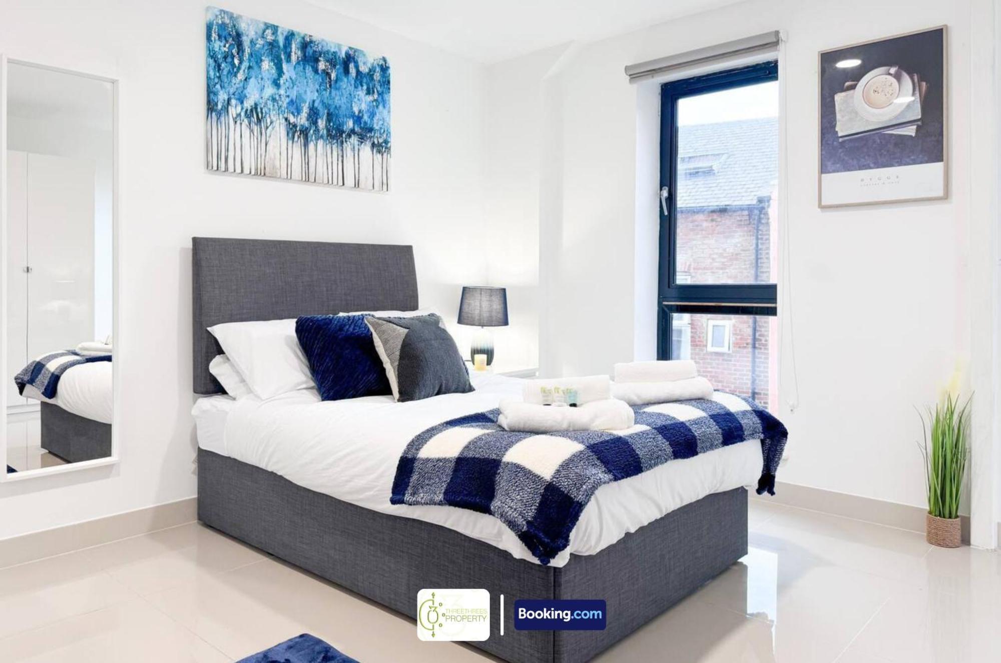 Apartment 3 Bedroom Apt By Threethreethreesproperty Short Lets & Serviced Accommodation Leeds With Wi-Fi & Parking *